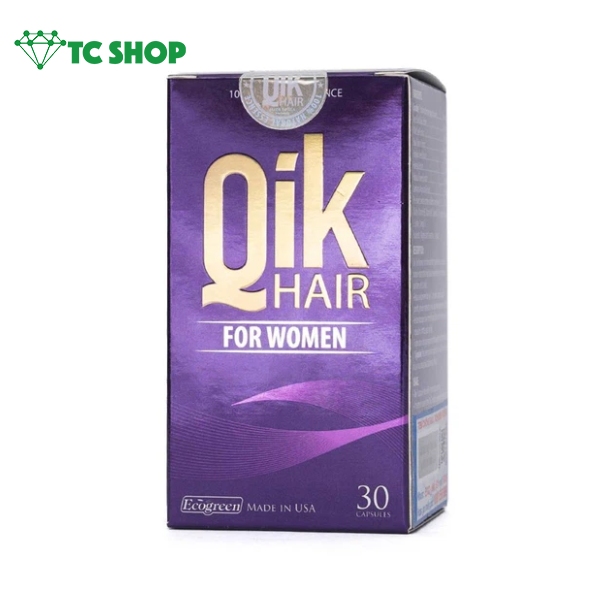 Hình ảnh hộp Qik Hair For Women 30 viên