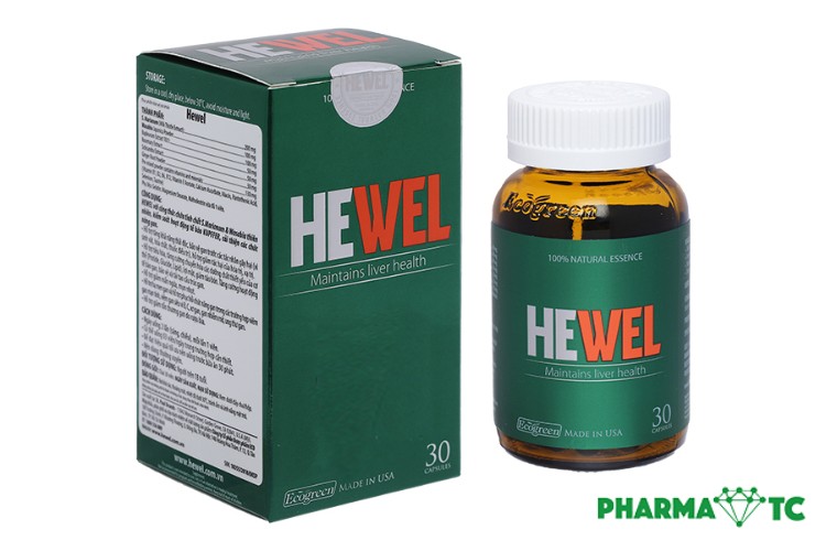 Hewel là sản phẩm giải chất lượng của Mỹ giúp tăng cường khả năng chống độc và bảo vệ gan