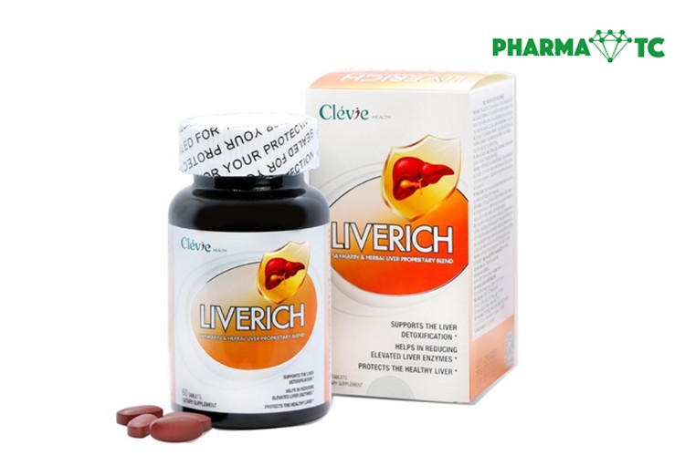 Thuốc giải độc gan Liverich là viên uống giải độc gan được nghiên cứu phát triển bởi đội ngũ chuyên gia hàng đầu tại Hoa Kỳ
