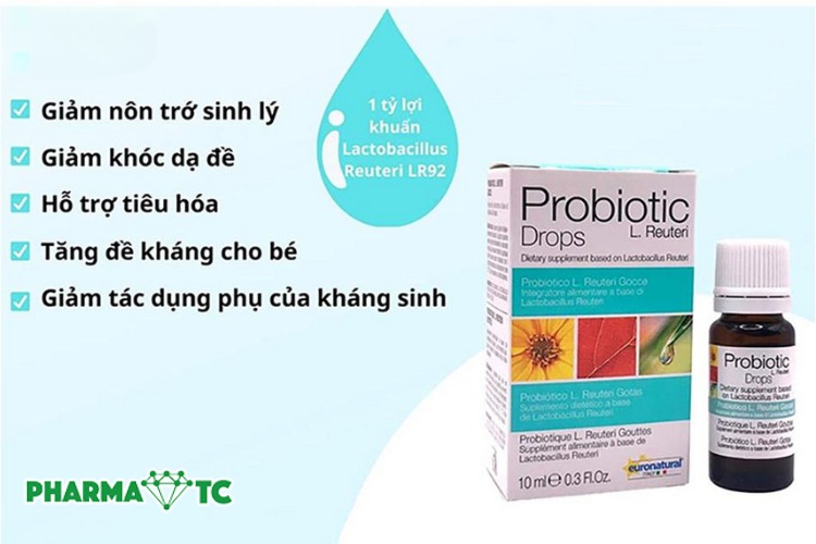 Men vi sinh Probiotic L.Reureti Drops