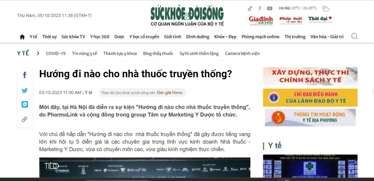 "Hướng đi nào cho nhà thốc truyền thống" trên báo Suckhoedoisong.vn